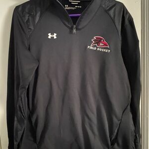 Under Armour Black 1/4 zip/Pullover